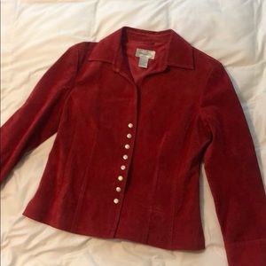 Red Suede Jacket
